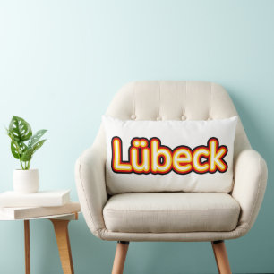 Lübeck Deutschland Tyskland Lumbarkudde