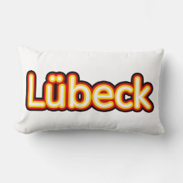 Lübeck Deutschland Tyskland Lumbarkudde