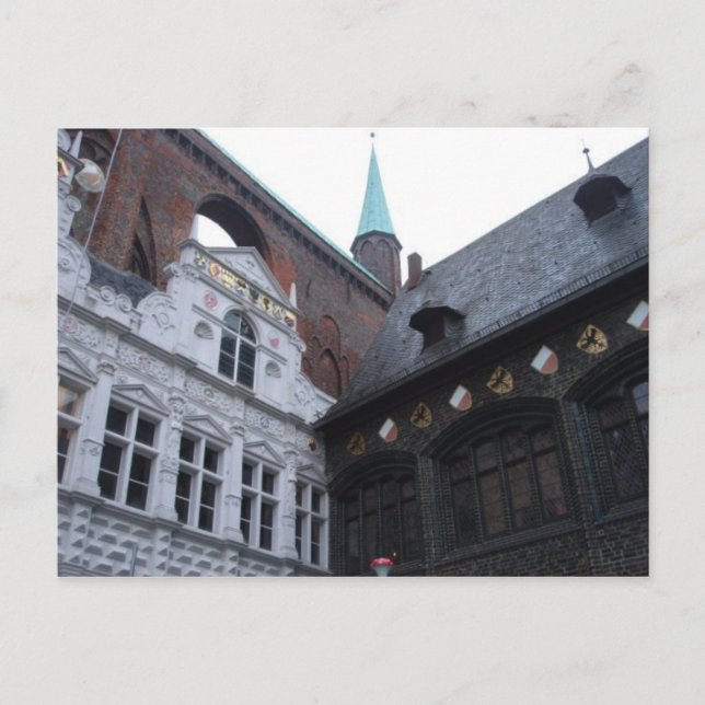 Lubeck Tyskland Vykort (Framsida)