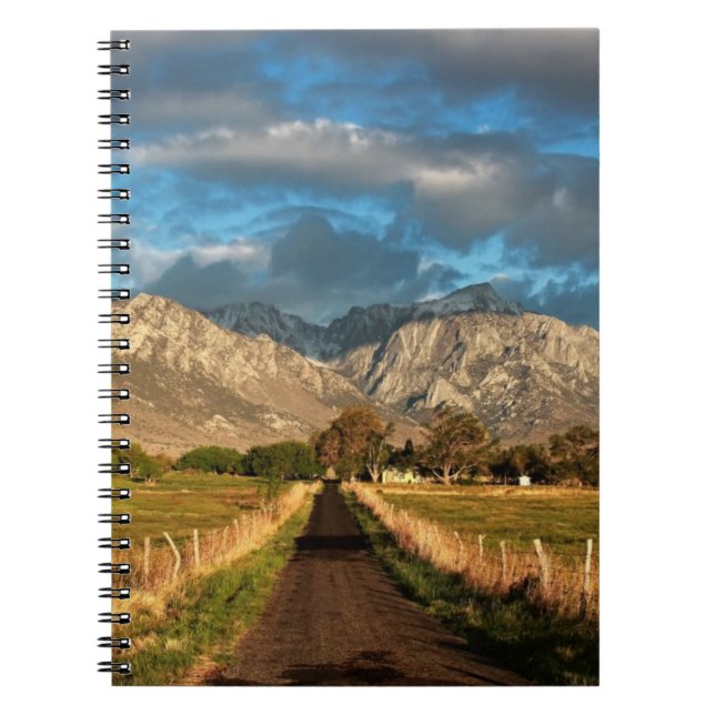 Lubken Canyon Road Anteckningsbok (Framsidan)