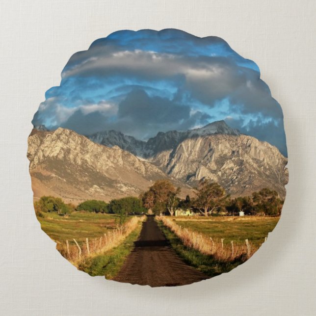 Lubken Canyon Road Rund Kudde (Framsidan)