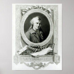 Luc de Clapiers Markis av Vauvenargues Poster