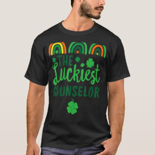 Luc, den luckiest School Counselor St patrick's da T Shirt