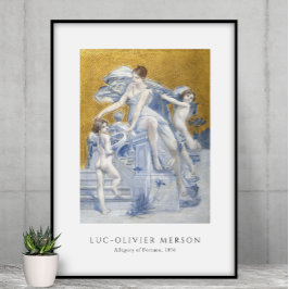 Luc-Olivier Merson - Fortune-Allegory (1896) Poster