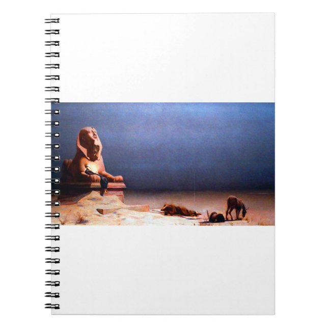 Luc Olivier Merson Rest på flyget in i Egyptenen Anteckningsbok (Framsidan)