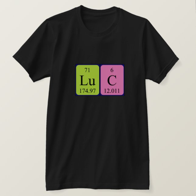 Luc Peric-skjorta bord namn Tee Shirt (Design framsida)