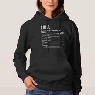 Luca betjänar Storleka kalorier för näringsvärdesd T Shirt