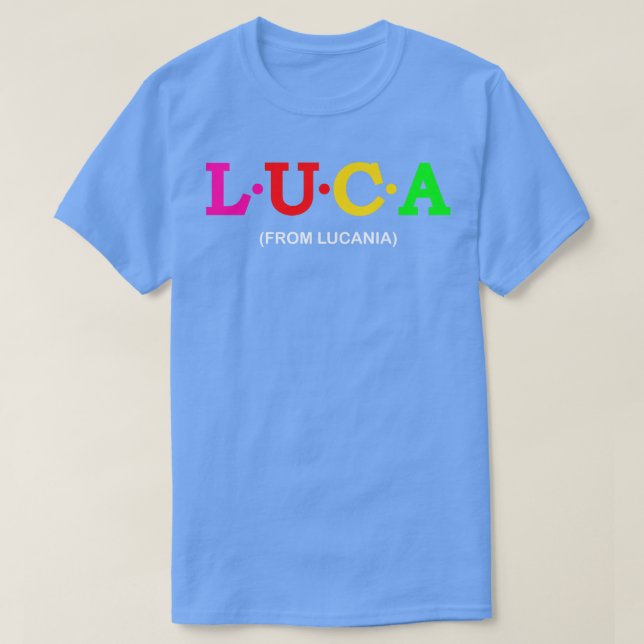 Luca från Lucania T Shirt (Design framsida)