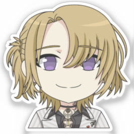 Luca Kaneshiro Chibi Leende Klistermärke Klistermärken