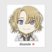 Luca Kaneshiro Chibi Leende Klistermärke