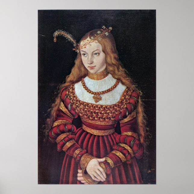 Lucas Cranach (I) - Johann Friedrich Elector Poster (Framsidan)