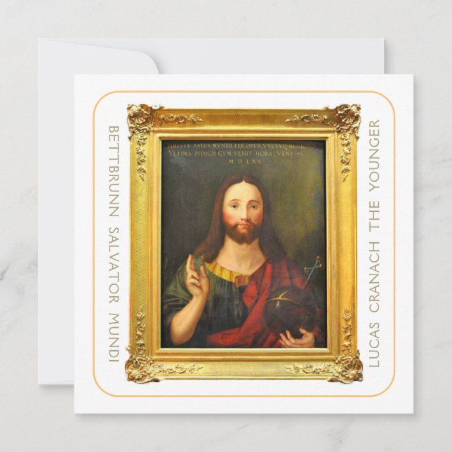 Lucas Cranach the Younger Salvator Mundi Hi-Def (Framsida)