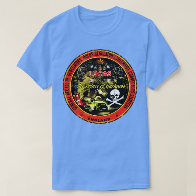 Lucas Electronic England T Shirt (Design framsida)