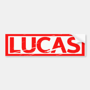 Lucas Frimärke Bildekal