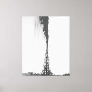 Lucas Gusher Canvastryck