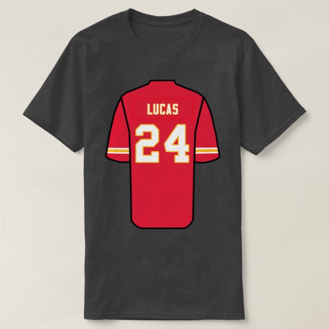 Lucas Jersey T Shirt (Design framsida)