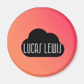 Lucas Lewis Logotyp Magnet