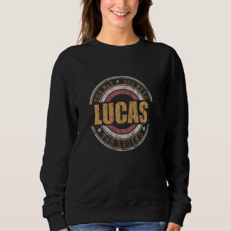 Lucas The Man the Myth the Legend First Namn Lucas T Shirt
