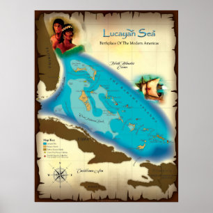 Lucayan havsaffisch poster