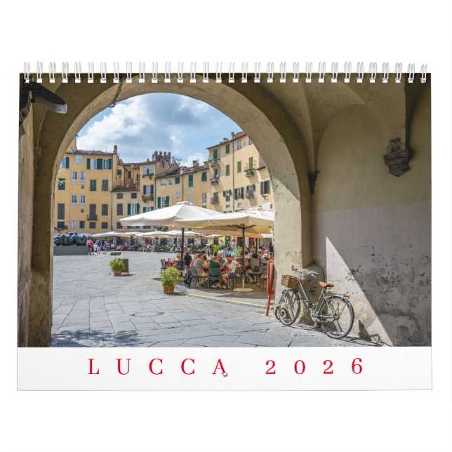 Lucca 2026-kalender kalender (Omslag)