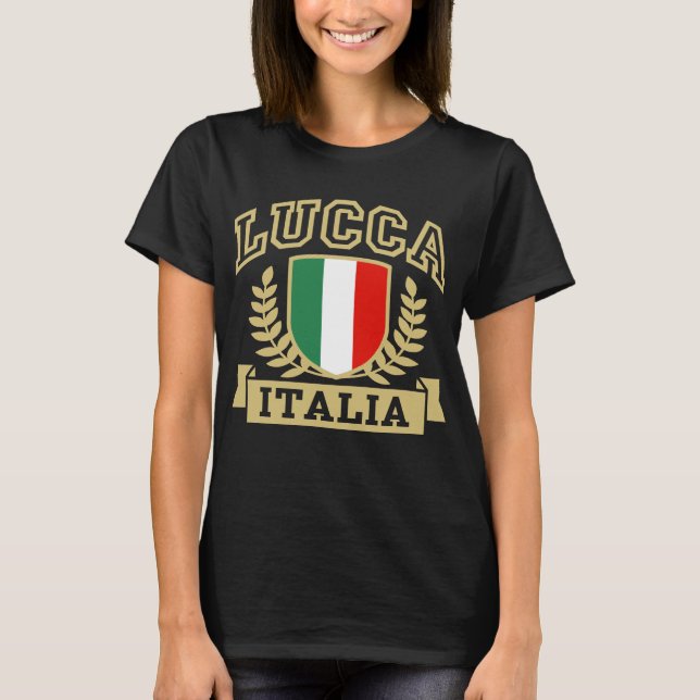 Lucca Italia T Shirt (Framsida)