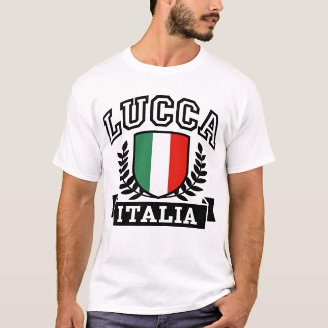 Lucca Italia Tee Shirt (Framsida)