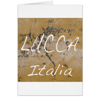 Lucca Italia wall.jpg Hälsningskort