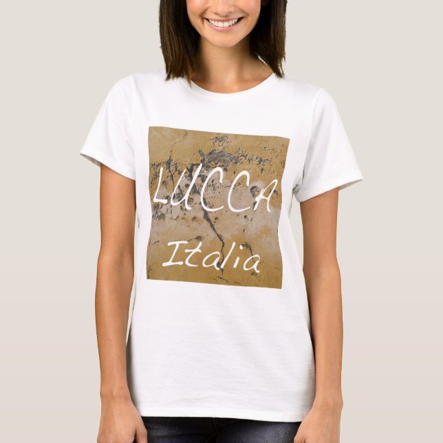 Lucca Italia wall.jpg T-shirt (Framsida)