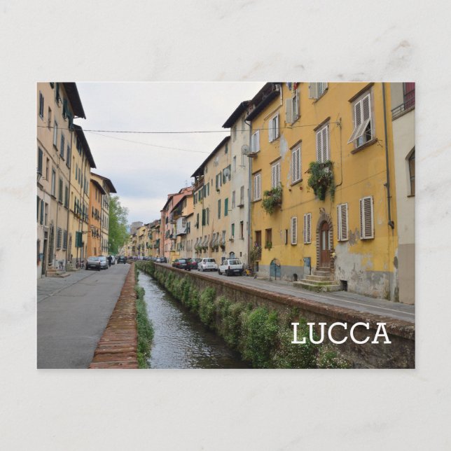 Lucca, Italien Vykort (Framsida)