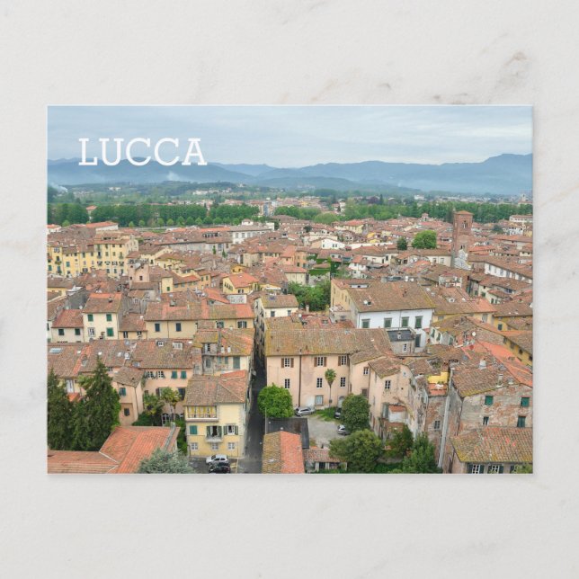 Lucca, Italien Vykort (Framsida)