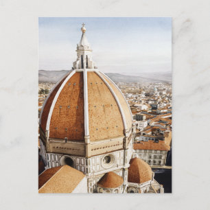 "Luce di Firenze" Duomo Italien Watercolor Vykort