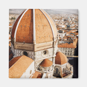 "Luce di Firenze" Duomoitalienvattenfärgen Magnet