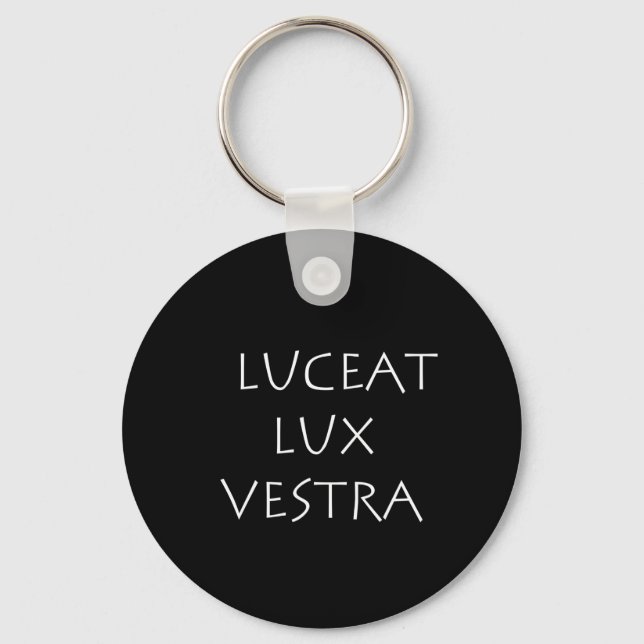 Luceat lux vestra nyckelring (Framsida)