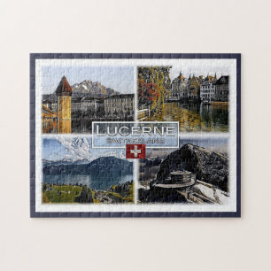 Lucerne - Schweiz - Mosaic - Pussel