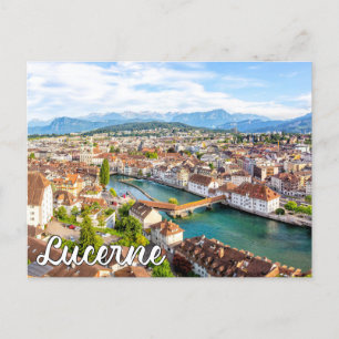 Lucerne, Schweiz Vykort