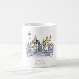 Lucerne Switzerland - Becher Kaffemugg