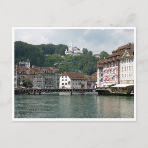lucerne vatten vykort