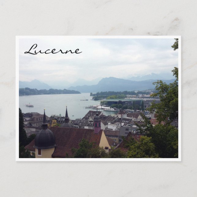 lucerne vista vykort (Framsida)