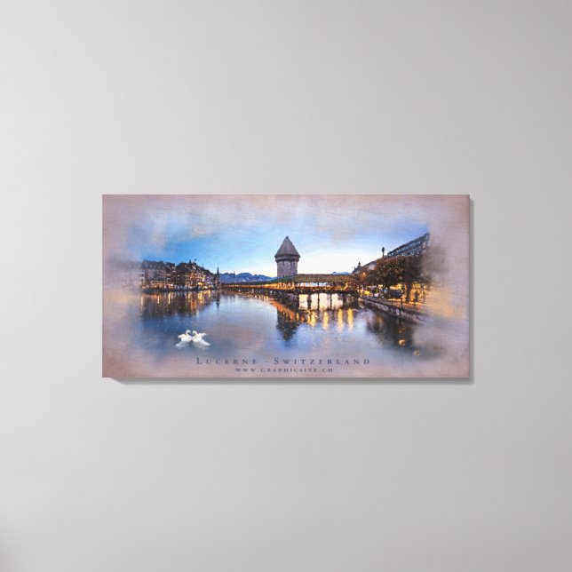 Lucerne - Wrapped Canvas (Framsida)