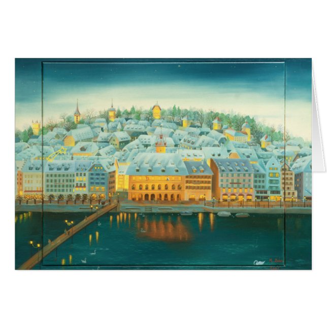 Lucernenis 2001 hälsningskort (Framsidan Horizontal)