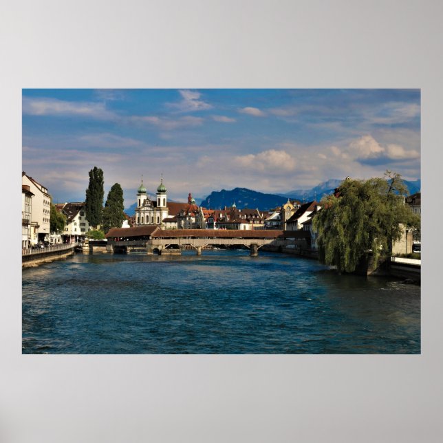 Lucernes stad poster (Framsidan)