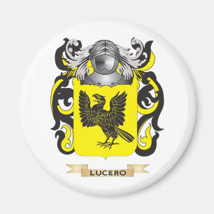 Lucero vapensköld (familjvapenskölden) magnet