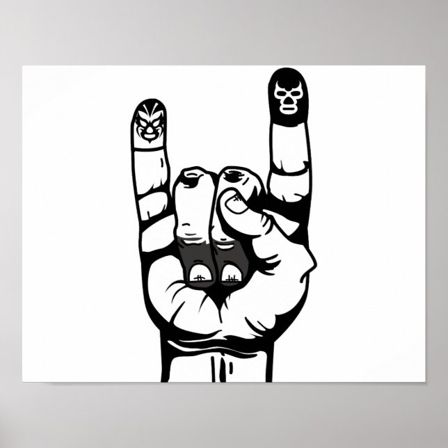 lucha de dedos poster (Framsidan)