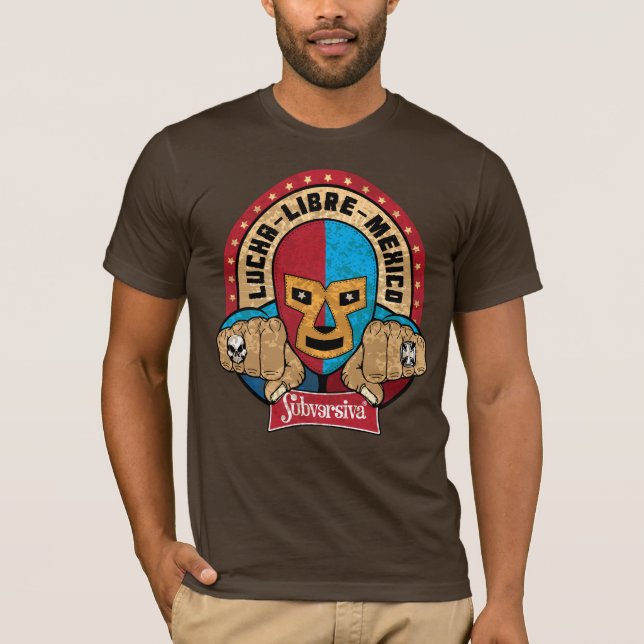 LUCHA-LIBRE-002 T-SHIRT (Framsida)
