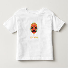 Lucha Libre Cartoon Mask Mexican Culture Art T Shirt
