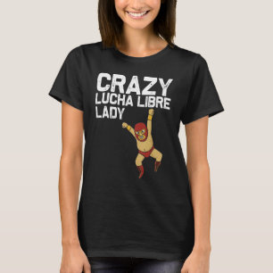 Lucha Libre Designs Kvinnor Mamma Mexikansk Wrestl T Shirt