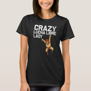 Lucha Libre Designs Kvinnor Mamma Mexikansk Wrestl T Shirt