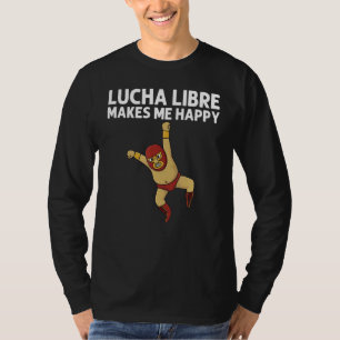 Lucha Libre-designs Män Kvinnor Mexikansk brottnin T Shirt