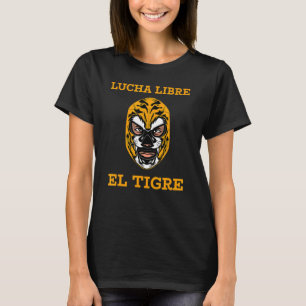 Lucha Libre El Tigre Mexican Wrestling Mask T Shirt