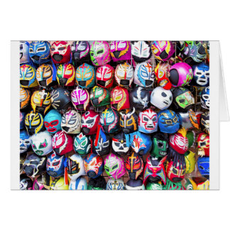 Lucha Libre Hälsningskort